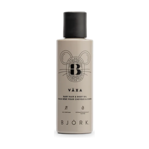 Björk Växa  Växa Baby Hair & Body Oil 016417 – voor gevoelige kinderhuid